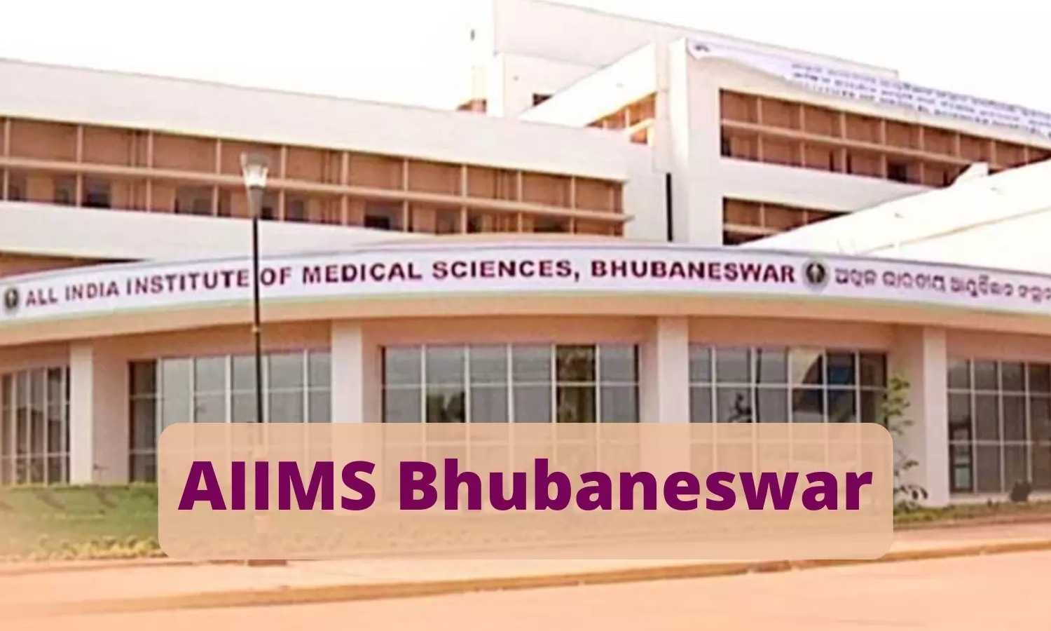 aiims, bhubaneswar recruitment 2017