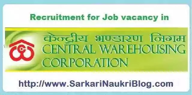 central warehousing corporation recruitments 2019