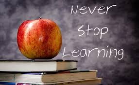be a learner we change and we learn. we learn to change