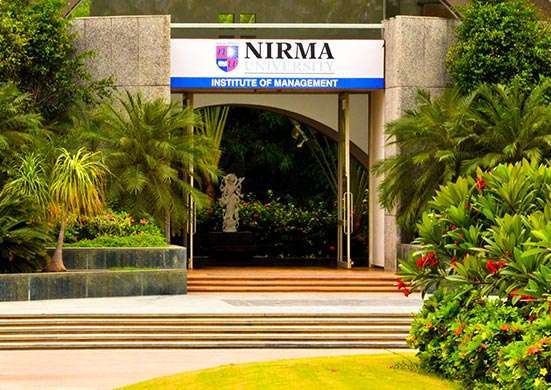 nirma university mba admission 2023