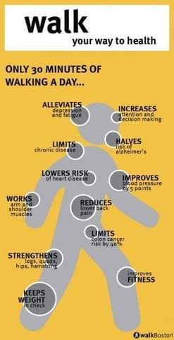 walk your way to better health