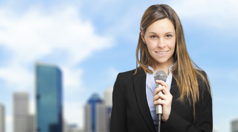 women in a newsroom