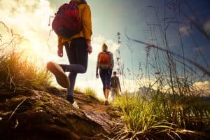 hiking with friends is great for your health