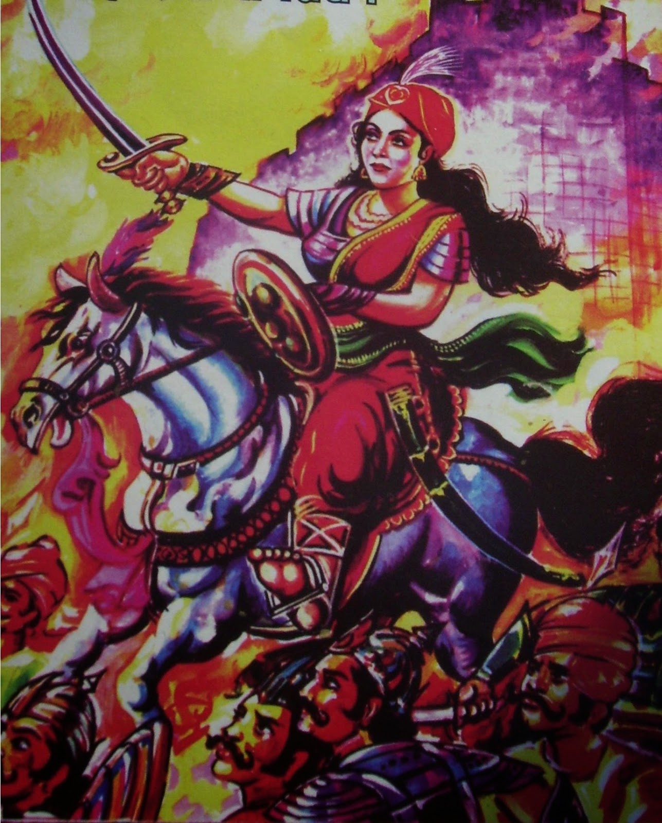 veerangana jhalkari bai the woman soldier who took on british forces disguised as laxmibai