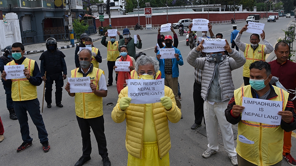 indo-nepal border territorial row