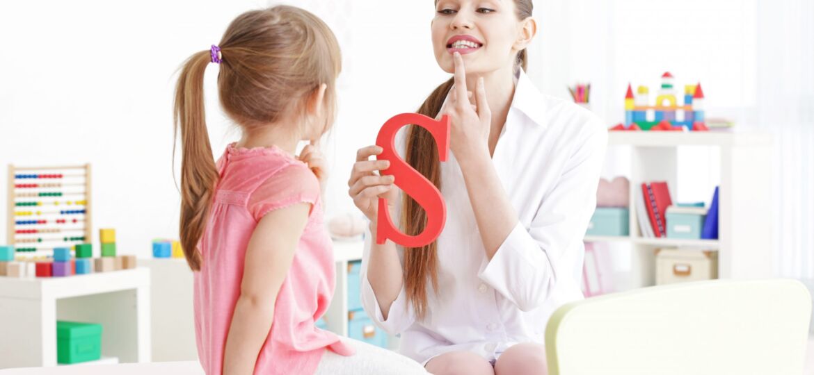 speech therapist providing support in better speech